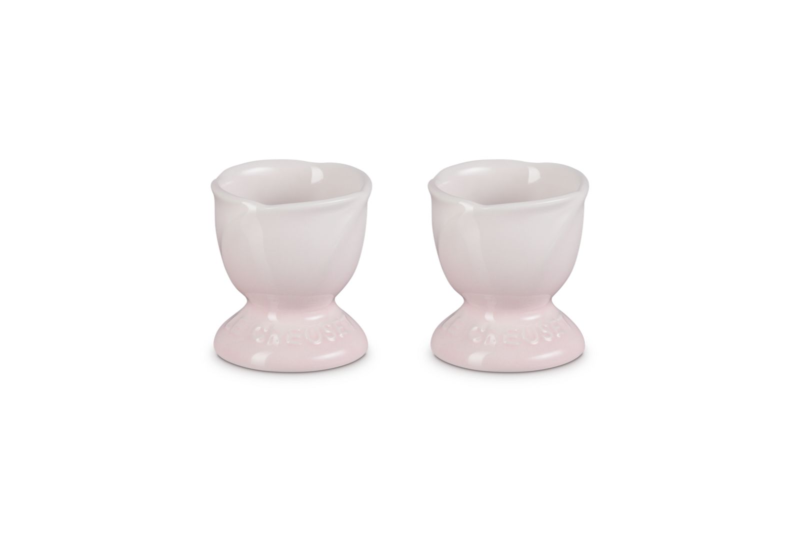 Jardin Eierdopjes 2-Delig in Aardewerk Shell Pink