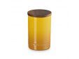 Signature Voorraadpot in aardewerk met houten deksel Nectar 10,5cm 0,77l