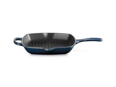 Signature Grillit® Vierkant in Geëmailleerd Gietijzer 26cm Nuit