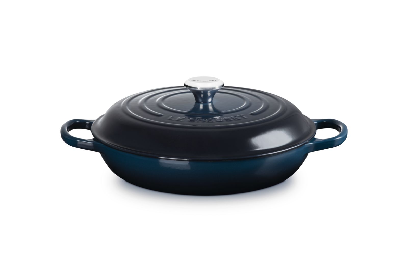Signature Campagnard in Geëmailleerd Gietijzer 30cm 3,5l Nuit