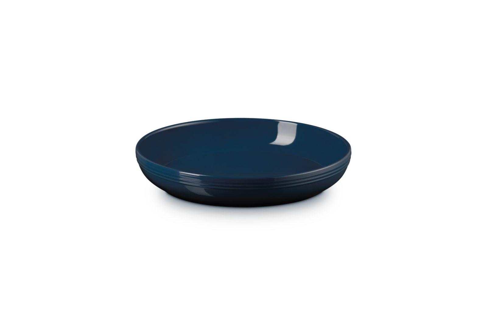 Coupe Diep bord in aardewerk 22cm 0,96l Nuit
