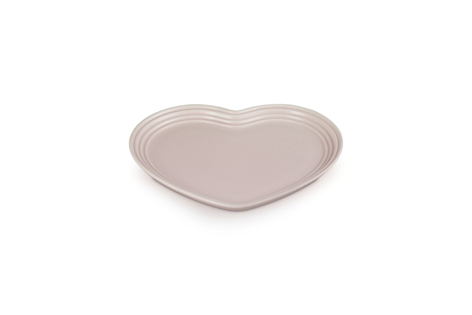 Bord Bloem in Aardewerk 23cm Chiffon Pink