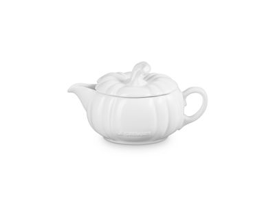 Pompoen Sauskom in Aardewerk 0,40ml White