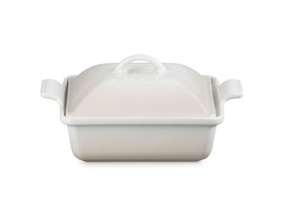 Ovenschaal Vierkant met Deksel Heritage 23cm 2,4l Meringue
