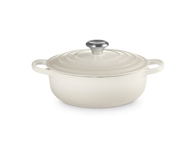 Sauteuse Signature rond 24cm Meringue