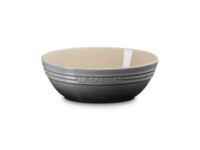 Serveerbowl ovaal in aardewerk 29cm 3,2L Flint