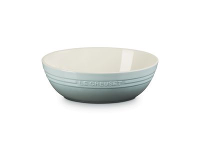 Serveerbowl ovaal in aardewerk 29cm 3,2L Sea Salt