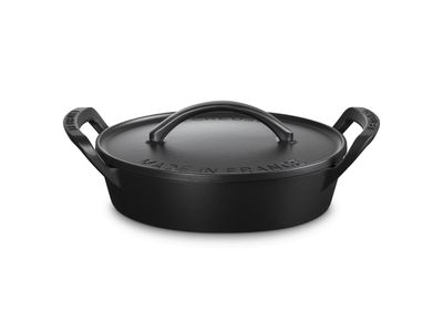 BBQ Outdoor Campagnard in Geëmailleerd Gietijzer 28cm 3,2L Zwart
