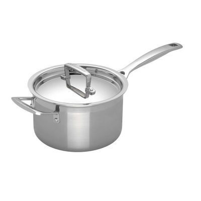 Casserole Inox Classique avec couvercle  18cm 2,8l  Le Creuset