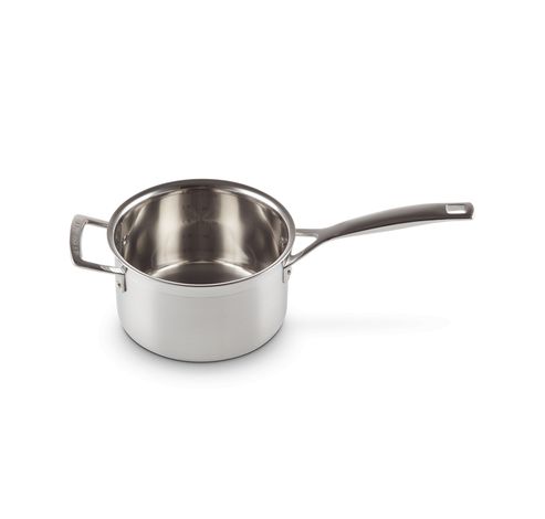 Steelpan in RVS met Deksel 18cm 2,8l  Le Creuset