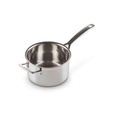 Steelpan in RVS met Deksel 18cm 2,8l  Le Creuset