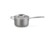3-Ply Steelpan in RVS met Deksel en Extra Handvat 18cm 2,8l