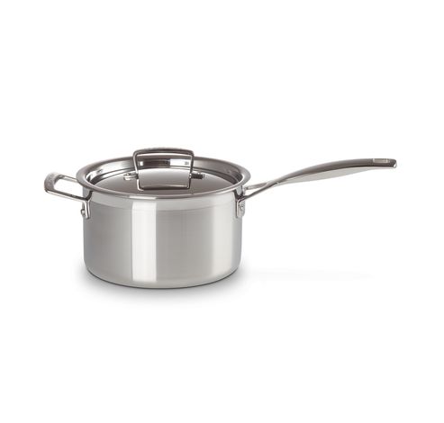 Steelpan in RVS met Deksel 20cm 3,8l  Le Creuset