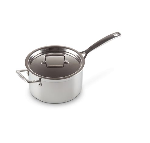 Steelpan in RVS met Deksel 20cm 3,8l  Le Creuset