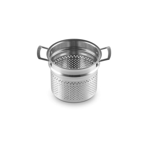 Faitout Inox Classique avec panier vapeur 20cm 5l  Le Creuset