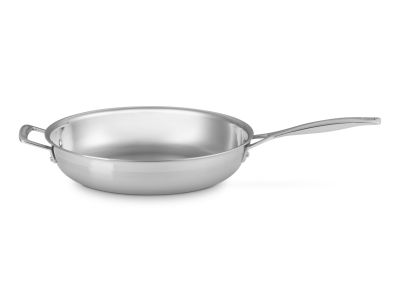 3-Ply Koekenpan in RVS met Extra Handvat 28cm 