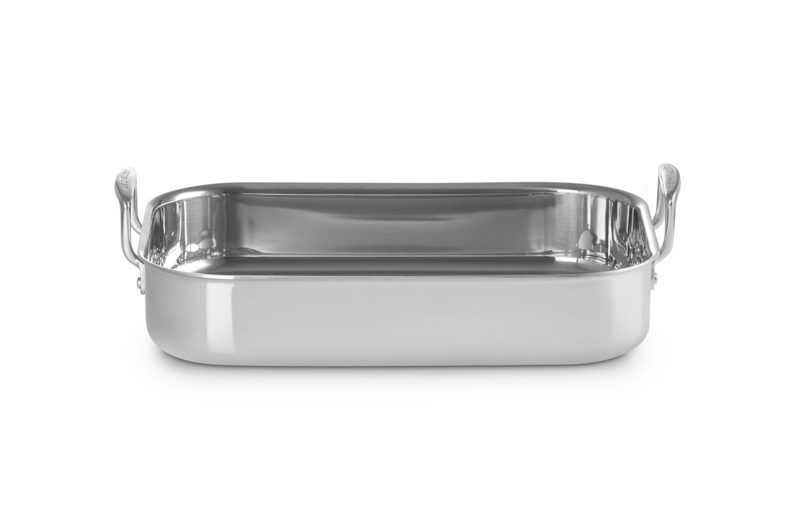 3-Ply Braadslede Rechthoekig in RVS 35cm 5,5l