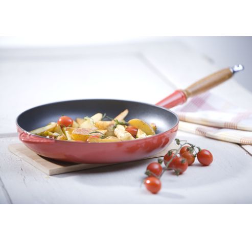 La Fonte Sauteuse 28cm Kersenrood  Le Creuset