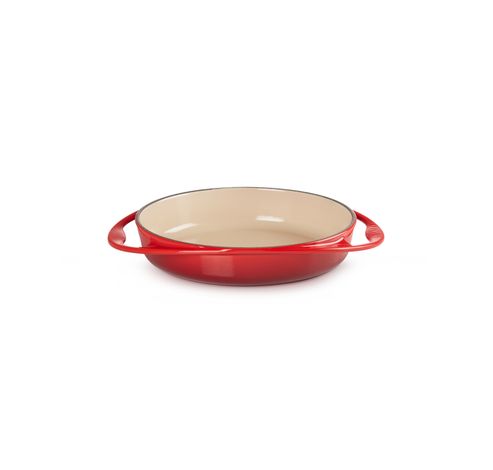 Plat à tarte tatin en fonte émaillée 28cm 2,6L Cerise  Le Creuset