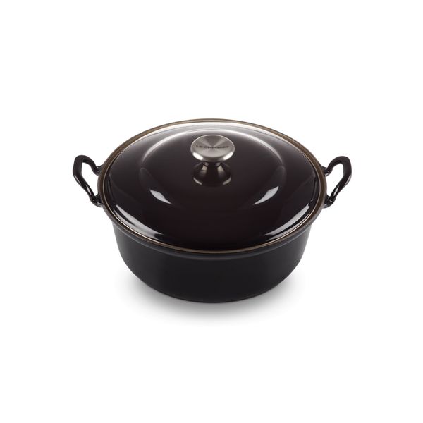 Le Creuset Faitout in Geëmailleerd Gietijzer 32cm 7,8l Ebben Zwart