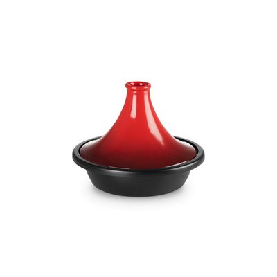 Tajine in Geëmailleerd Gietijzer 27cm 2,3l kersenrood  Le Creuset