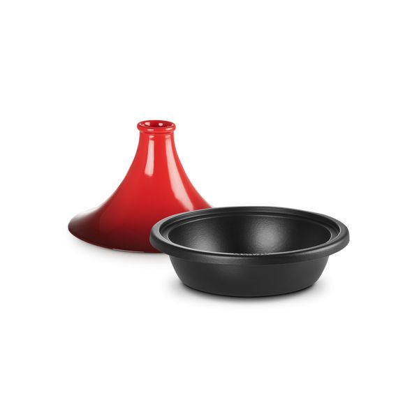 Le Creuset Tajine in Geëmailleerd Gietijzer 27cm 2,3l kersenrood