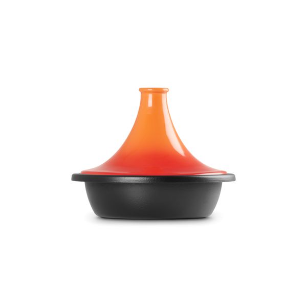 Tajine in Geëmailleerd Gietijzer 31cm 3,7l Oranjerood 