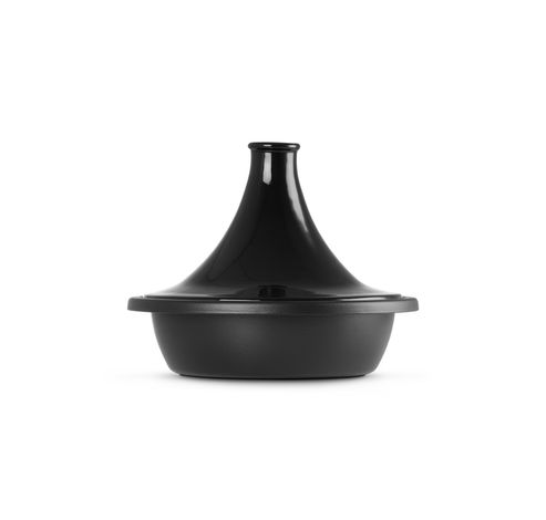 Tajine in Geëmailleerd Gietijzer 31cm 3,7l Ebben Zwart  Le Creuset