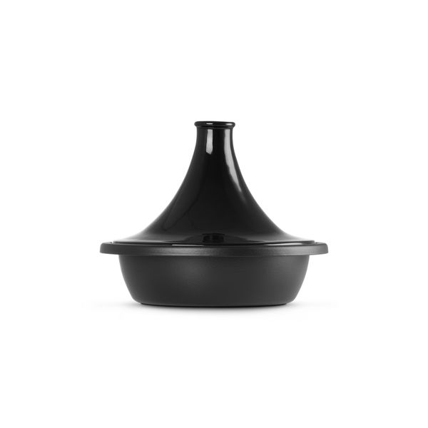 Le Creuset Tajine in Geëmailleerd Gietijzer 31cm 3,7l Ebben Zwart