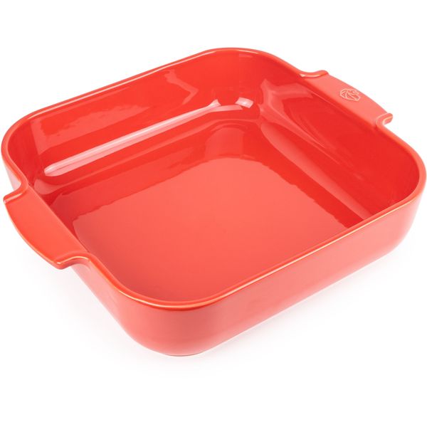 Peugeot Appolia vierkante ovenschotel 36cm Rood