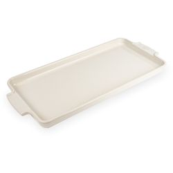 Appolia plaat voor aperitiefhapjes en gebakjes 40,2cm x 17,8cm Ecru 