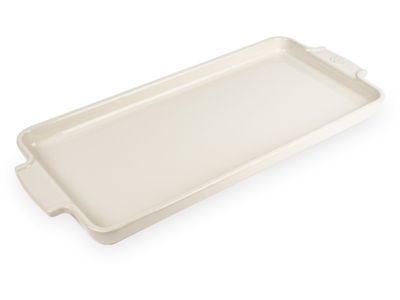 Appolia plaat voor aperitiefhapjes en gebakjes 40,2cm x 17,8cm Ecru