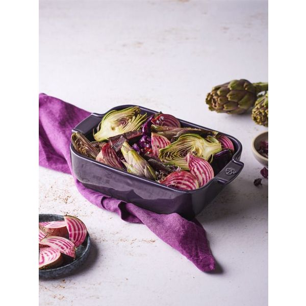 Appolia rechthoekige ovenschotel 32cm Aubergine Peugeot