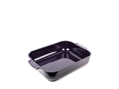 Appolia Rechthoekige keramische ovenschaal aubergine 40 cm