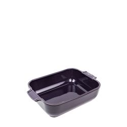 Appolia Rechthoekige keramische ovenschaal aubergine 25 cm 