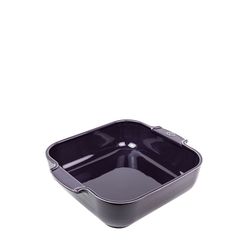 Appolia Vierkante keramische ovenschaal aubergine 28 cm Peugeot