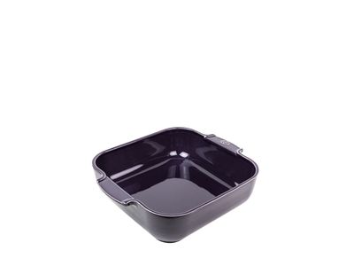 Appolia Vierkante keramische ovenschaal aubergine 28 cm