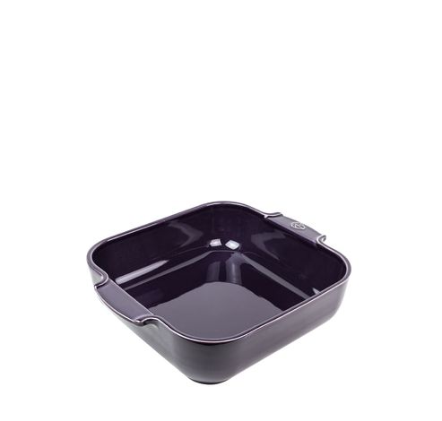 Appolia Vierkante keramische ovenschaal aubergine 28 cm  Peugeot