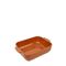 Appolia Rechthoekige keramische ovenschaal terracotta 25 cm Peugeot