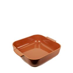 Appolia Vierkante keramische ovenschaal terracotta 36 cm 