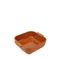 Appolia Vierkante keramische ovenschaal terracotta 21 cm 