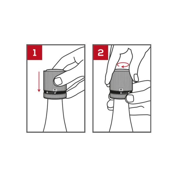 Line Wijnstop voor mousserende wijnen Carbon 