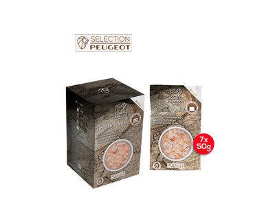 Grof roze tafelzout uit Bolivia, 350 g - 7 vershoudzakjes van 50 g