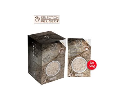 Nat zeezout Grijs zeezout uit Guérande, 300 g - 6 vershoudzakjes van 50 g