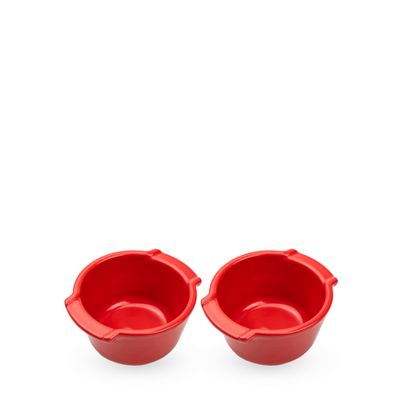 Appolia Duo keramische ovenschaaltjes, 20 cl, rood  Peugeot