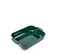 Appolia Rechthoekige keramische ovenschaal, bosgroen, 32 cm 