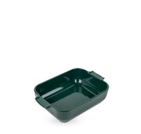 Appolia Rechthoekige keramische ovenschaal, bosgroen, 25 cm 