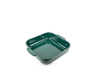 Appolia Vierkante keramische ovenschaal bosgroen 36 cm