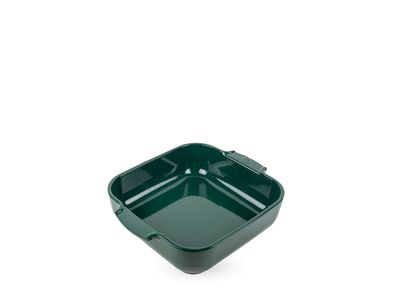 Appolia Vierkante keramische ovenschaal bosgroen 28 cm