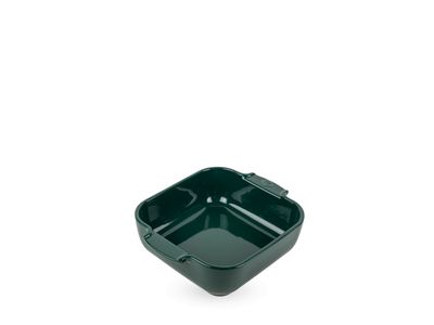 Appolia Vierkante keramische ovenschaal bosgroen 21 cm